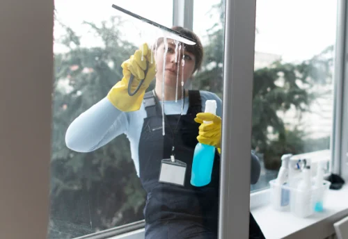 Nettoyage de vitres intérieures et extérieures à Millières